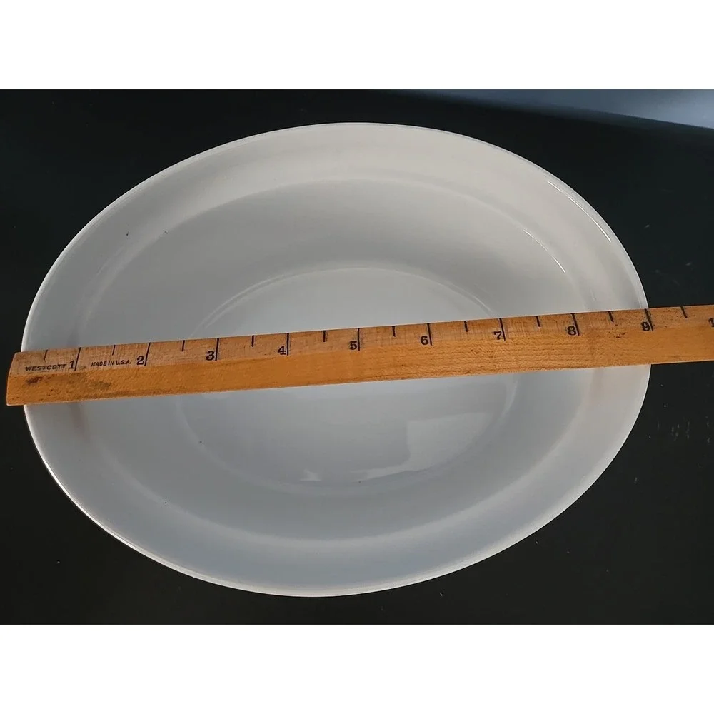 BIA Cordon Bleu 9 x‎ 6.75 inch White Oval Casserole with Lid